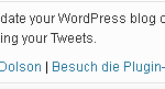 WordPress to Twitter Plugin